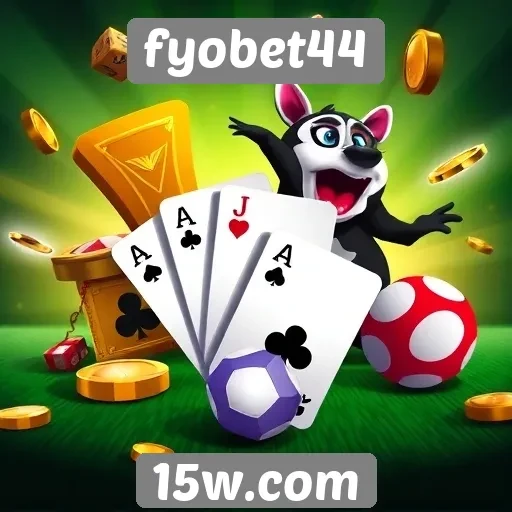 Variedade de jogos disponíveis no fyobet44